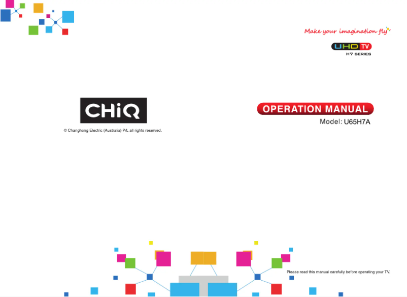 Page 1 de la notice Manuel utilisateur CHiQ U65H7A