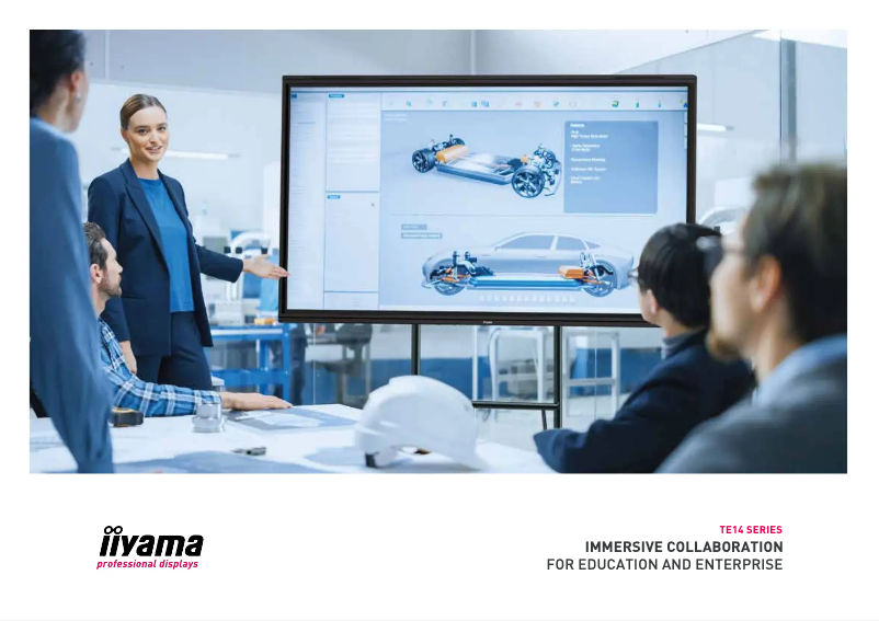 Page n°1 - Brochure Iiyama ProLite TE7514MIS