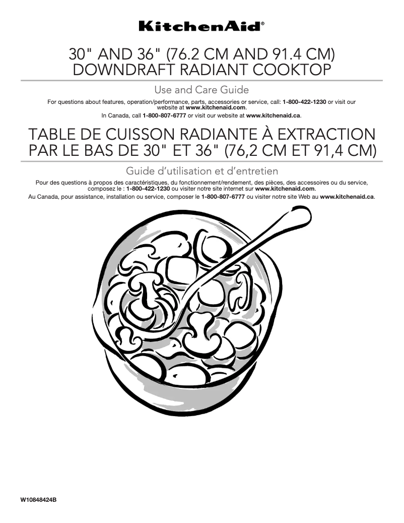 Page n°1 - Manuel utilisateur KitchenAid KCED606GBL
