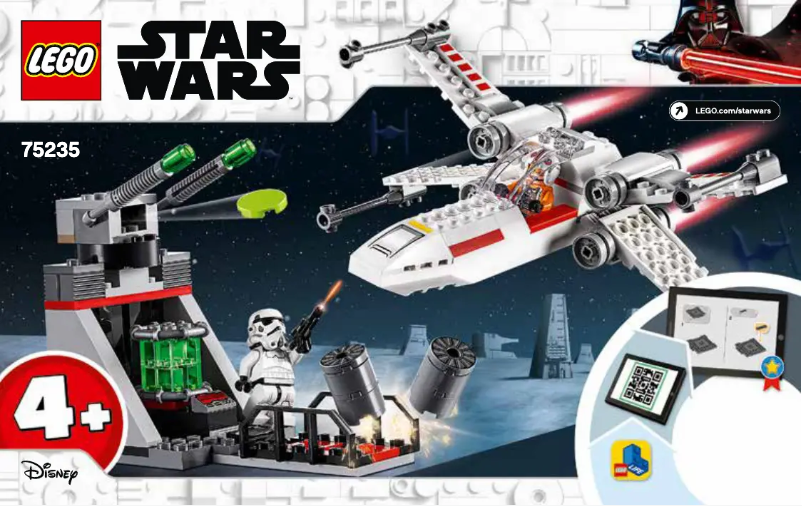 Page 1 de la notice Manuel utilisateur Lego Star Wars 75235