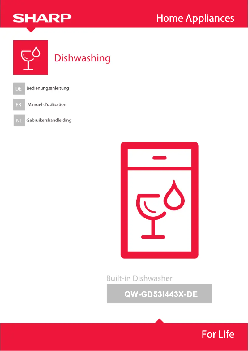 Page n°1 - Manuel utilisateur Sharp QW-GD53I443X-DE
