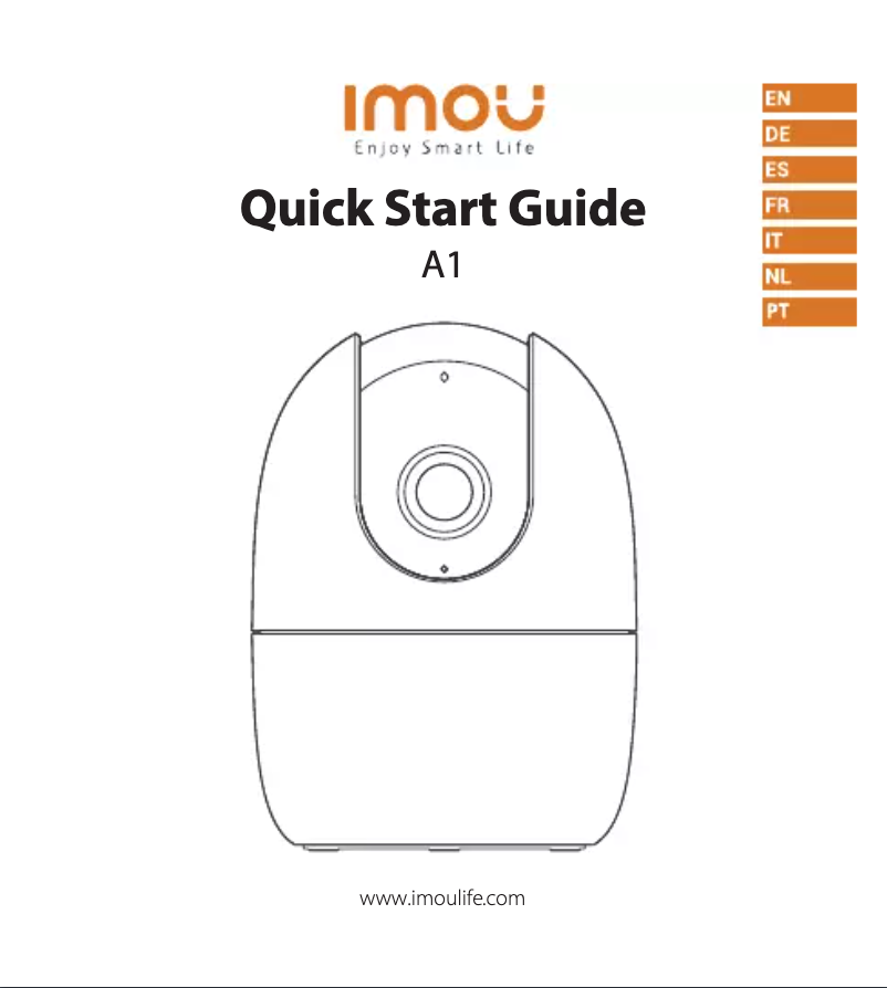 Page 1 de la notice Manuel utilisateur Imou A1 4MP