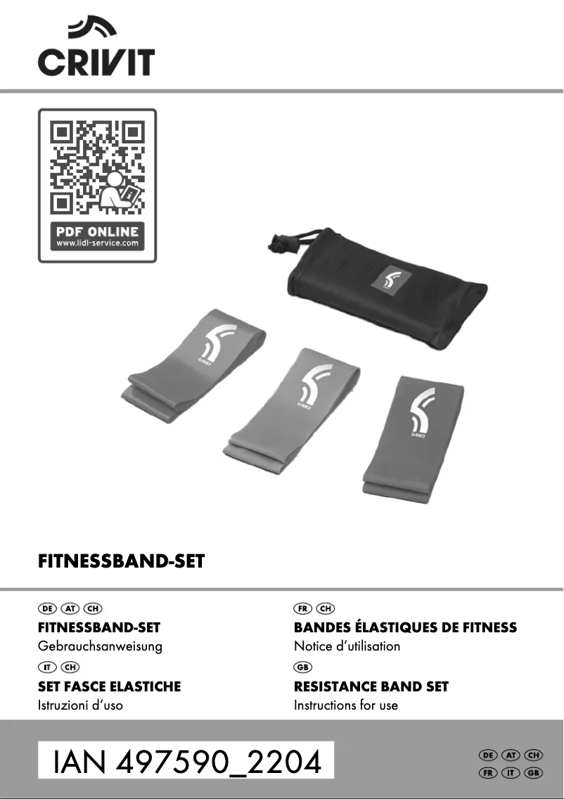 Image de la première page du manuel de l'appareil IAN 497590