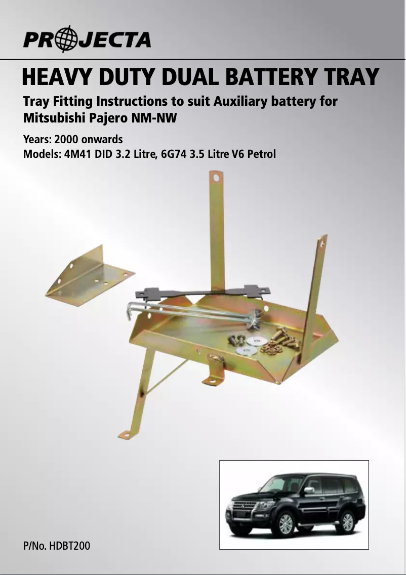 Image de la première page du manuel de l'appareil HDBT200