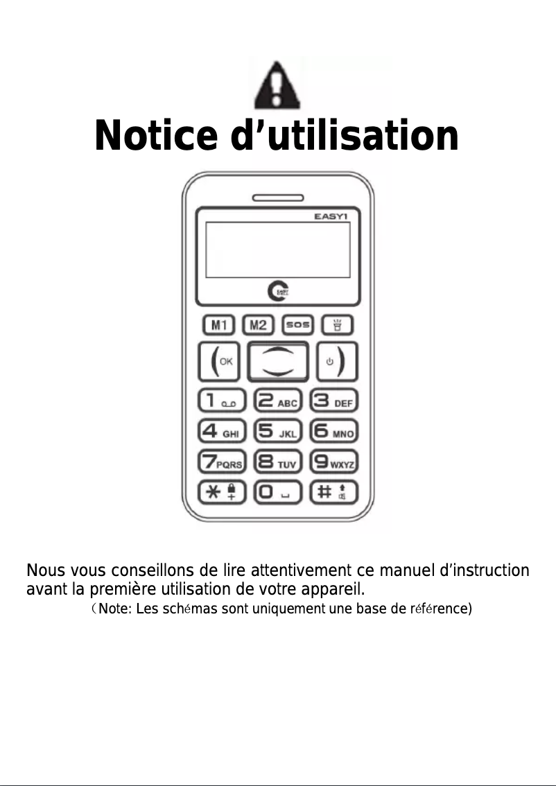 Page 1 de la notice Manuel utilisateur ITT Easy 1