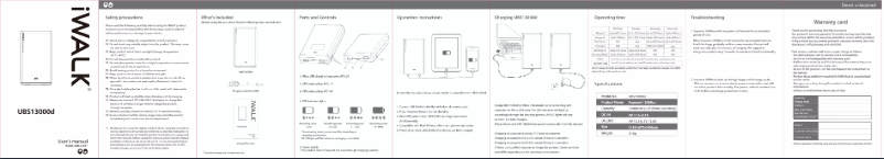 Image de la première page du manuel de l'appareil Supreme 13000 Duo