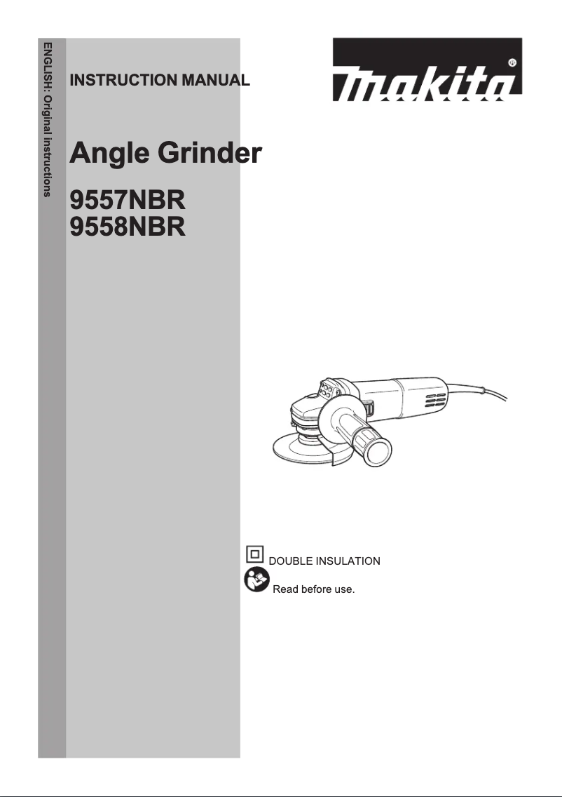 Page n°1 - Manuel utilisateur Makita 9557NBRX1