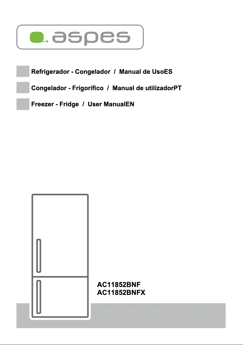Image de la première page du manuel de l'appareil AC1182BNFX