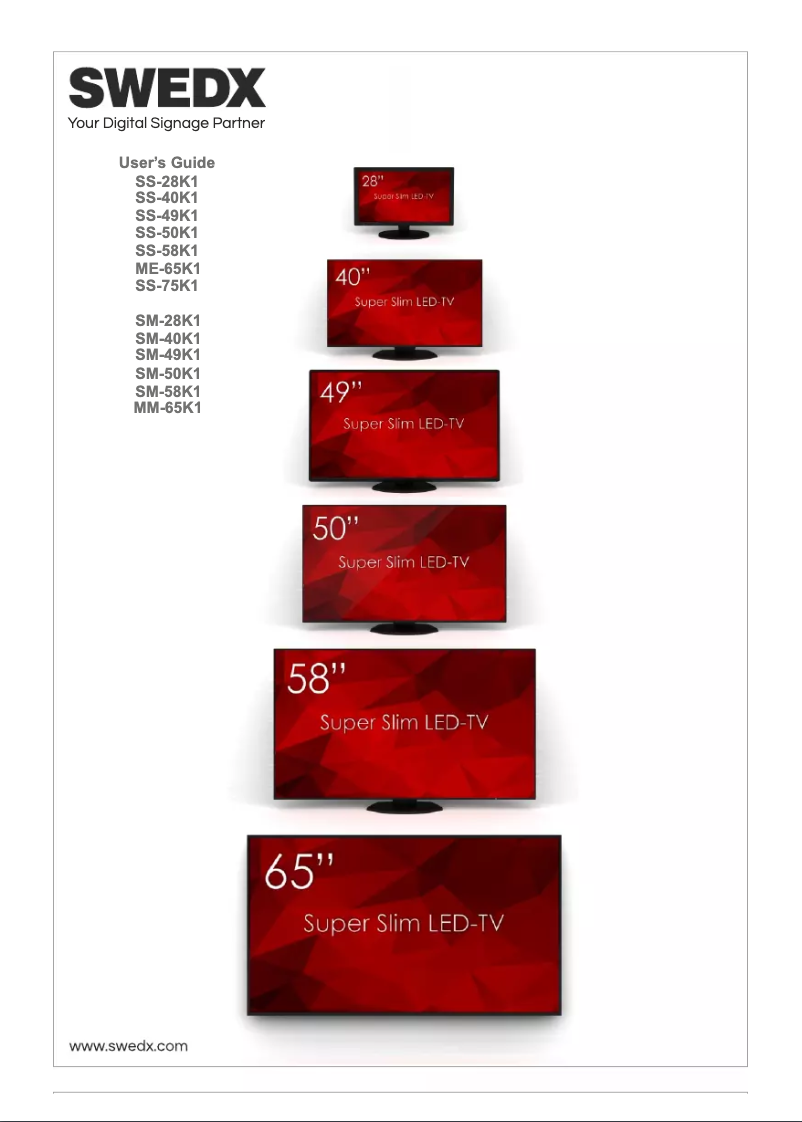 Image de la première page du manuel de l'appareil SM-58K1