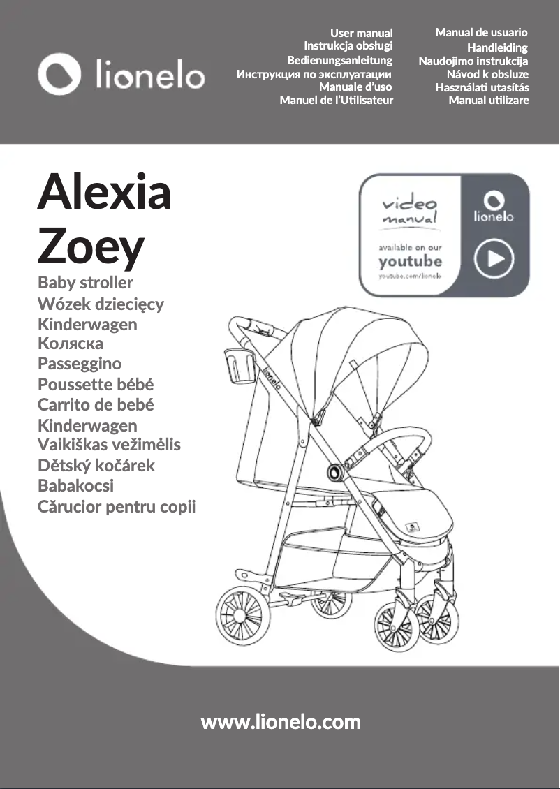 Página 1 del manual Manual de usuario Lionelo Alexia