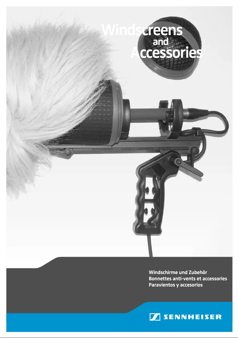 Page 1 de la notice Manuel utilisateur Sennheiser MZF 8000