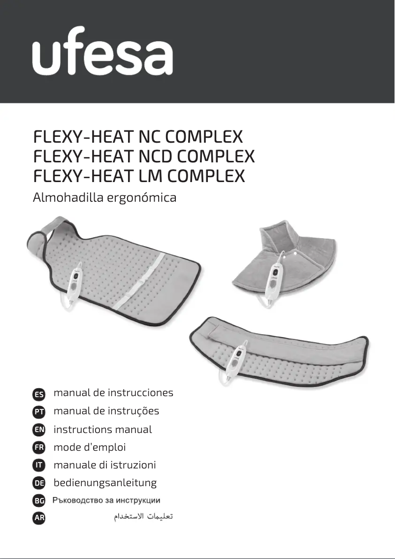 Page n°1 - Manuel utilisateur Ufesa Flexy-Heat NCD Complex