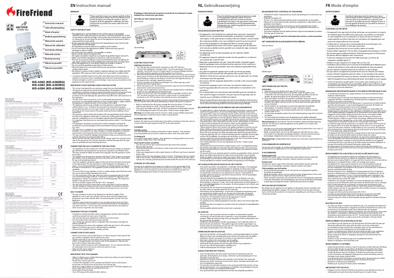 Image de la première page du manuel de l'appareil KO-6383DU