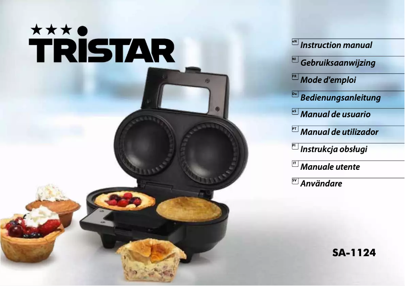 Image de la première page du manuel de l'appareil SA-1124