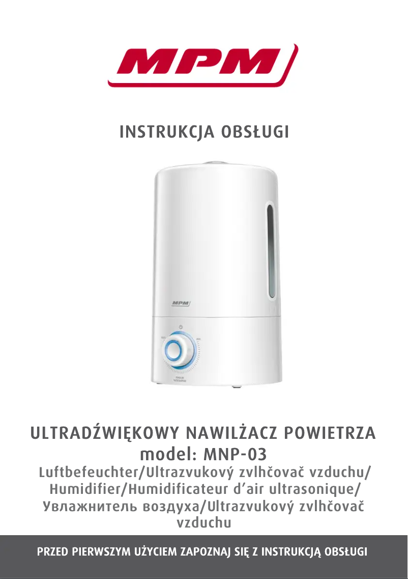 Page n°1 - Manuel utilisateur MPM MNP-03