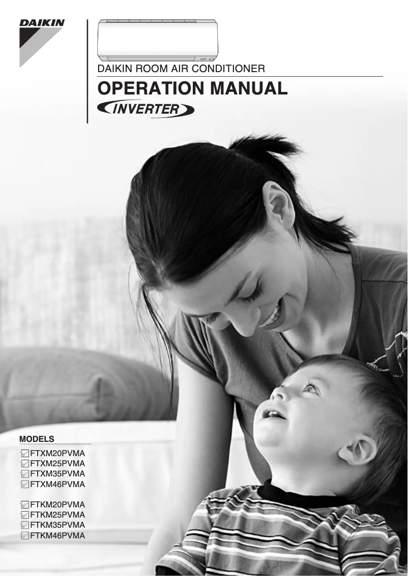 Image de la première page du manuel de l'appareil FTKM46PVMA