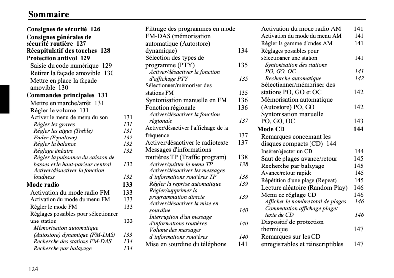 Image de la première page du manuel de l'appareil Grand Prix 7990