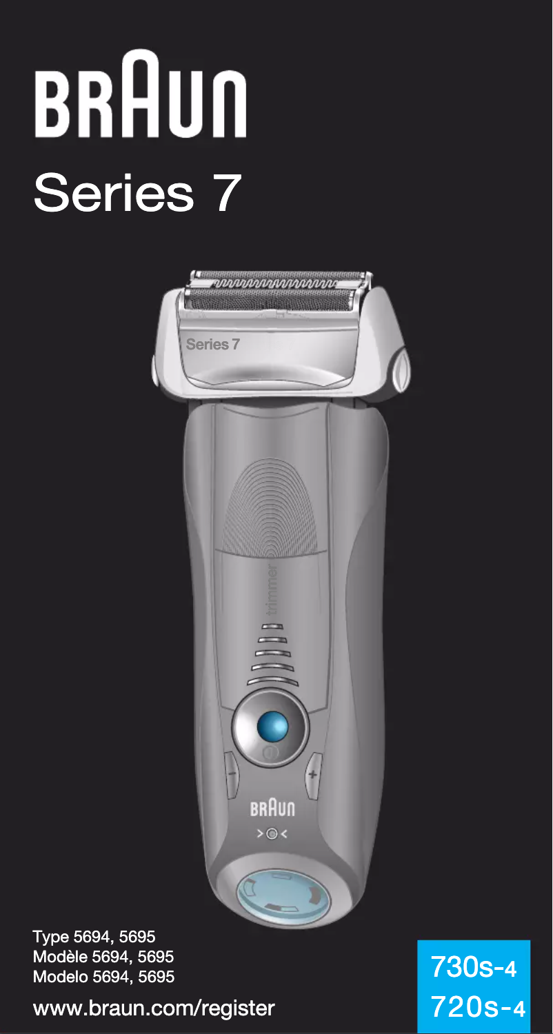 Image de la première page du manuel de l'appareil 720s-4