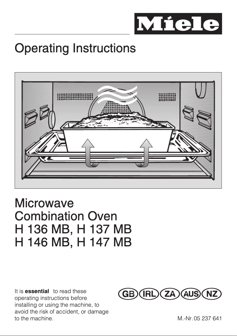 Page n°1 - Manuel utilisateur Miele H137MB
