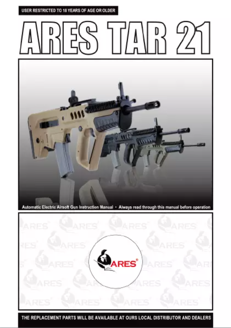 Image de la première page du manuel de l'appareil TAR 21