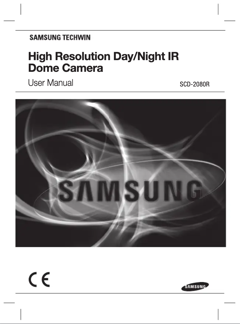 Page n°1 - Manuel utilisateur Samsung SCD-2080R