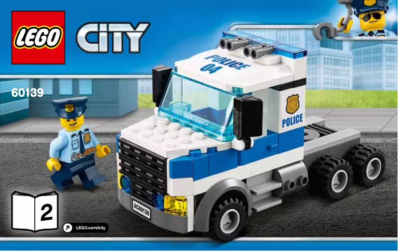 Página 1 del manual Manual de usuario Lego City 60139