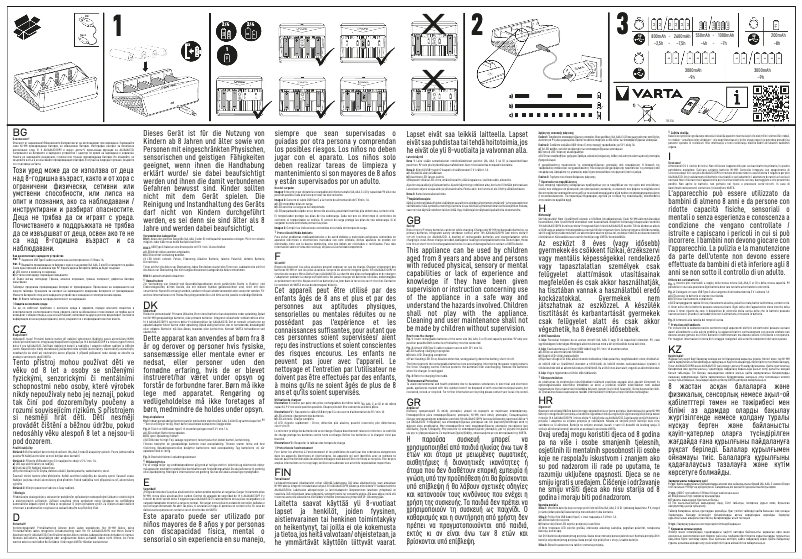 Image de la première page du manuel de l'appareil Universal Charger 57658