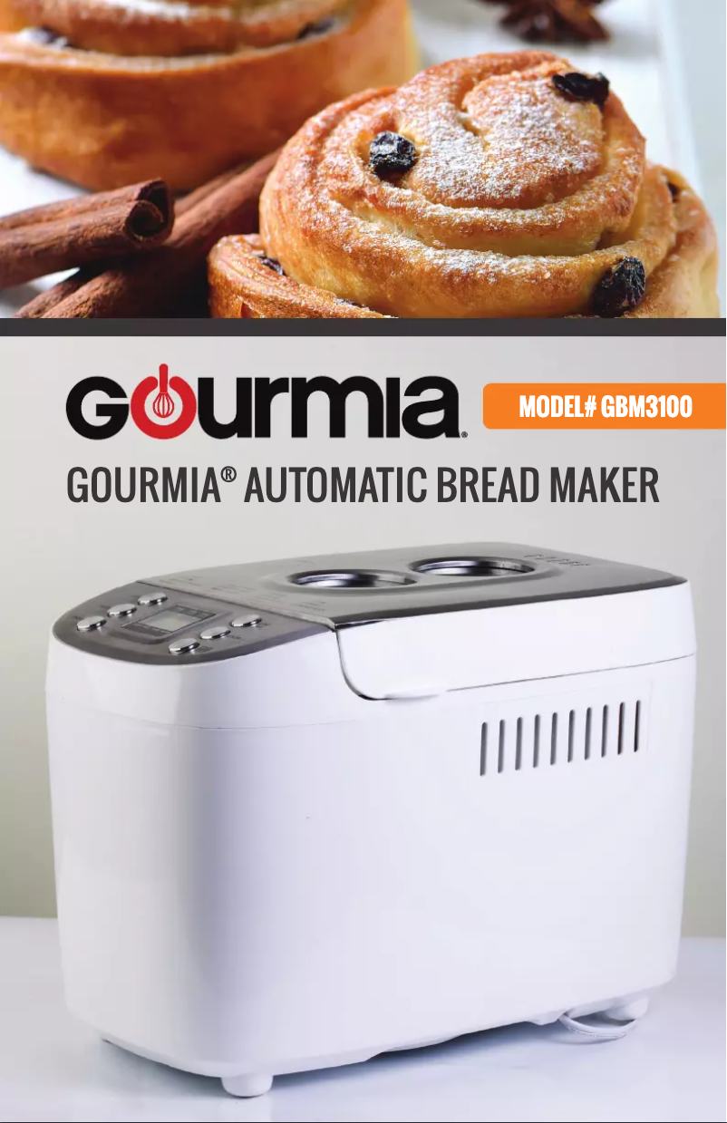 Image de la première page du manuel de l'appareil GBM3100