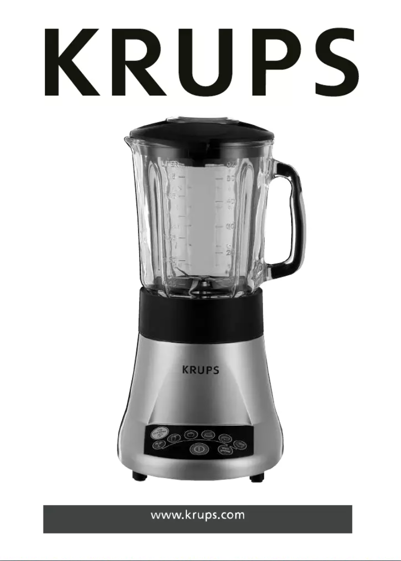 Page 1 de la notice Manuel utilisateur Krups Freshmix KB710D