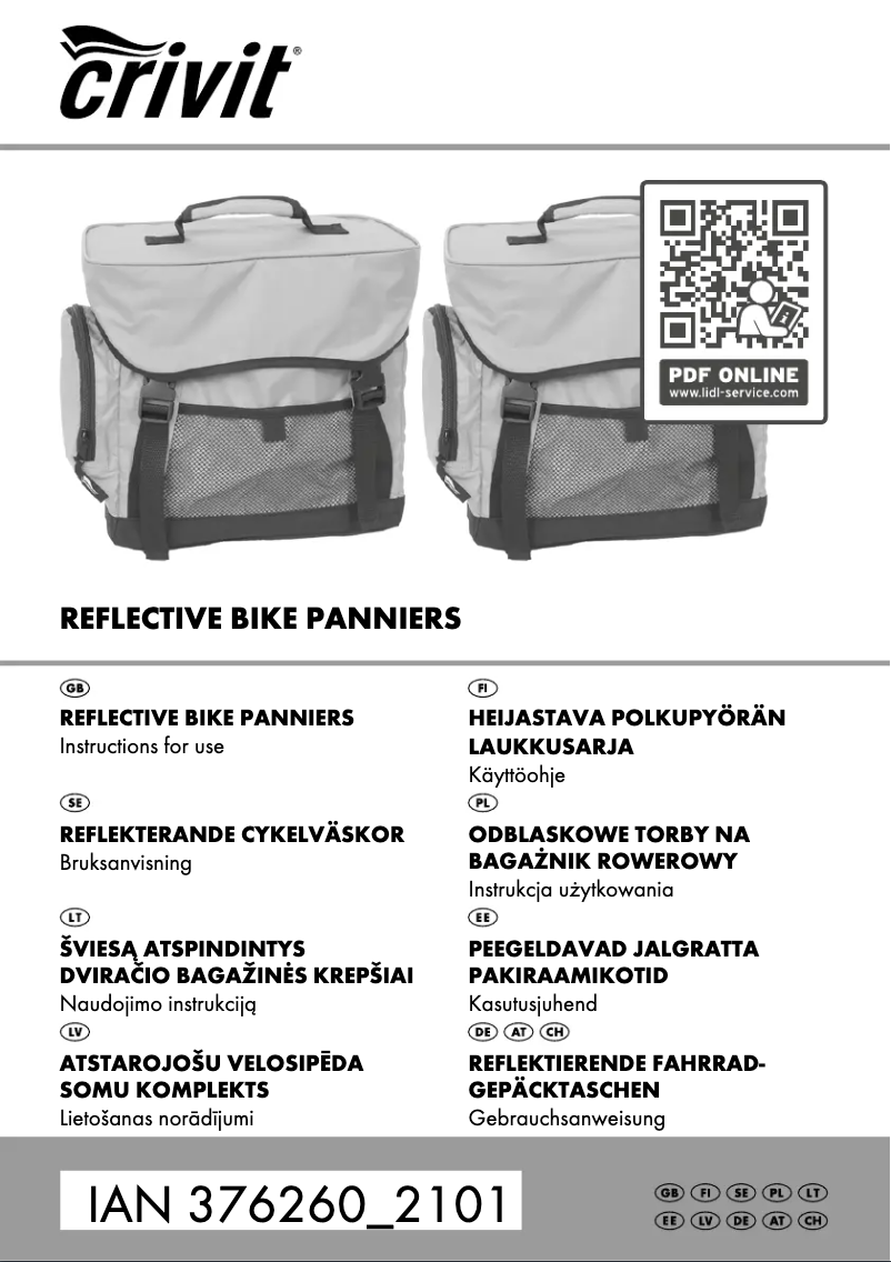 Página 1 del manual Manual de usuario Crivit IAN 376260