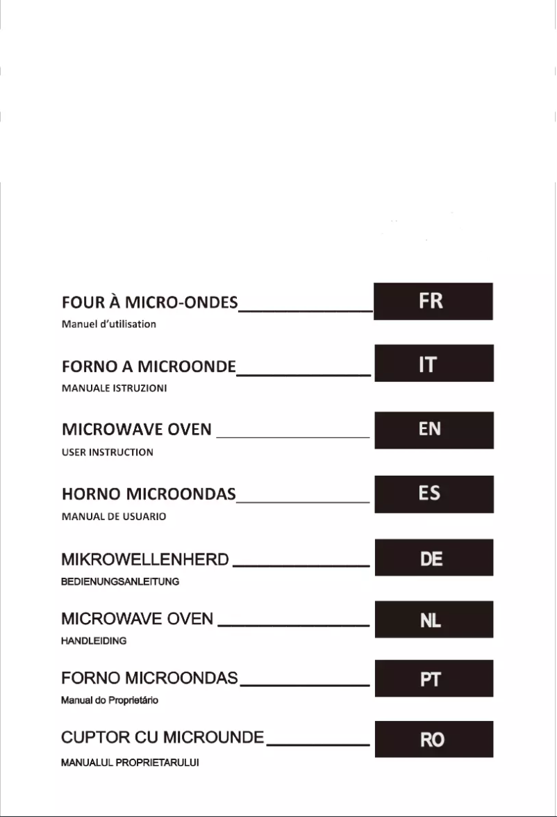 Image de la première page du manuel de l'appareil EGO-G25DCS