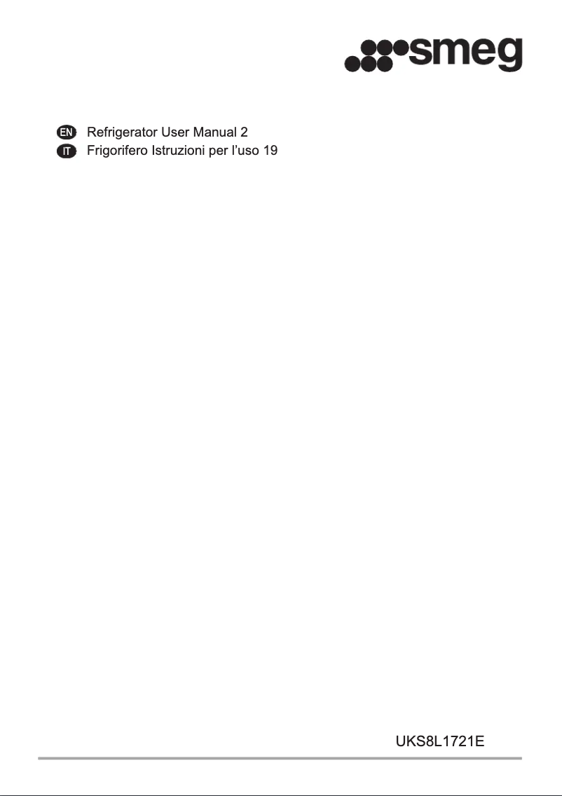 Page 1 de la notice Mode d'emploi Smeg UKS8L1721E