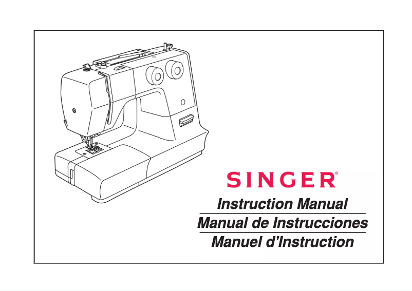 Página 1 del manual Manual de usuario Singer 1748