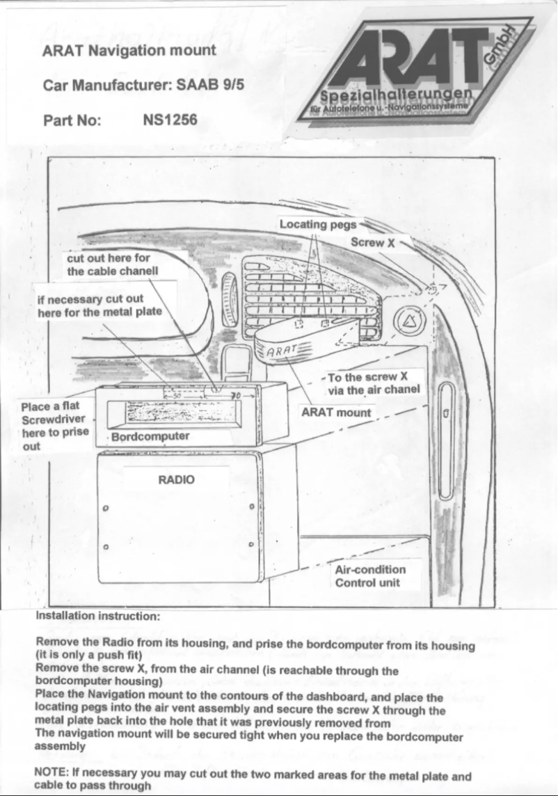 Image de la première page du manuel de l'appareil NS1256