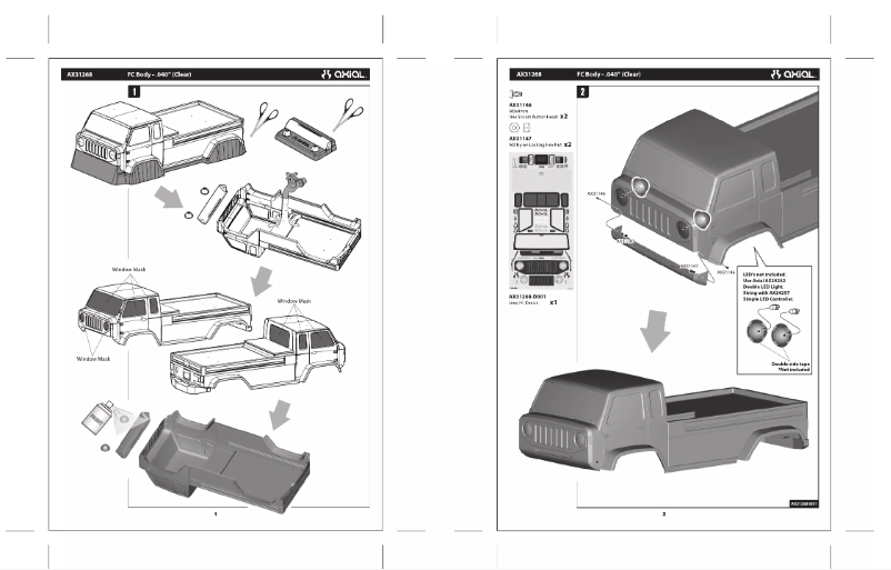 Image de la première page du manuel de l'appareil AX31268