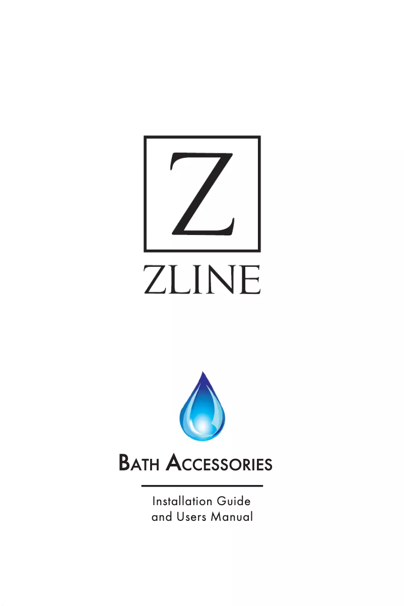 Page n°1 - Manuel utilisateur ZLine Diamond Peak
