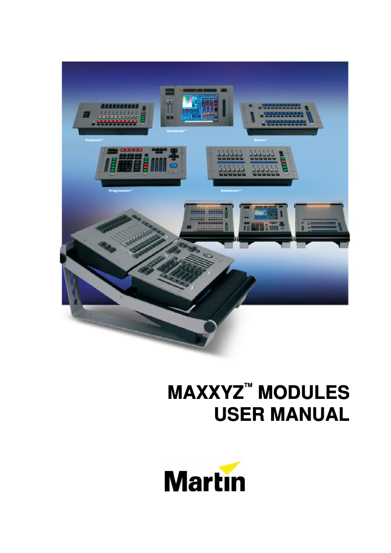 Page n°1 - Manuel utilisateur Martin Max Module Button