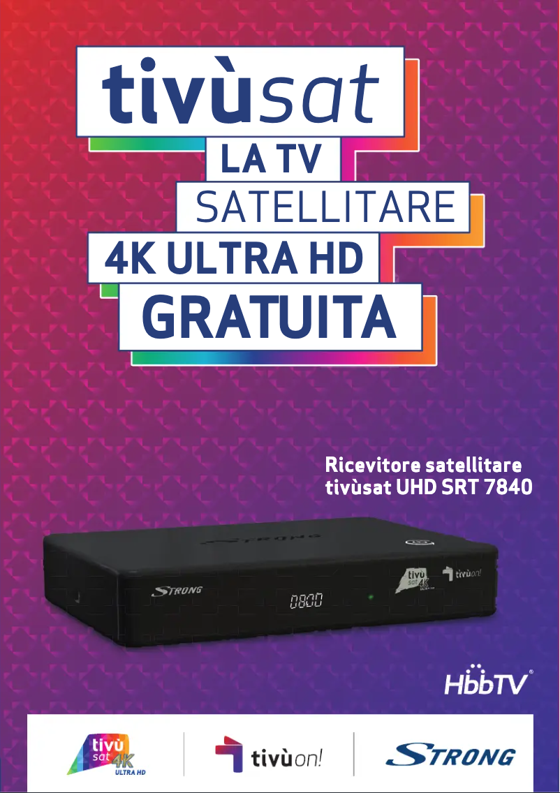 Page 1 de la notice Manuel utilisateur Strong SRT 7840