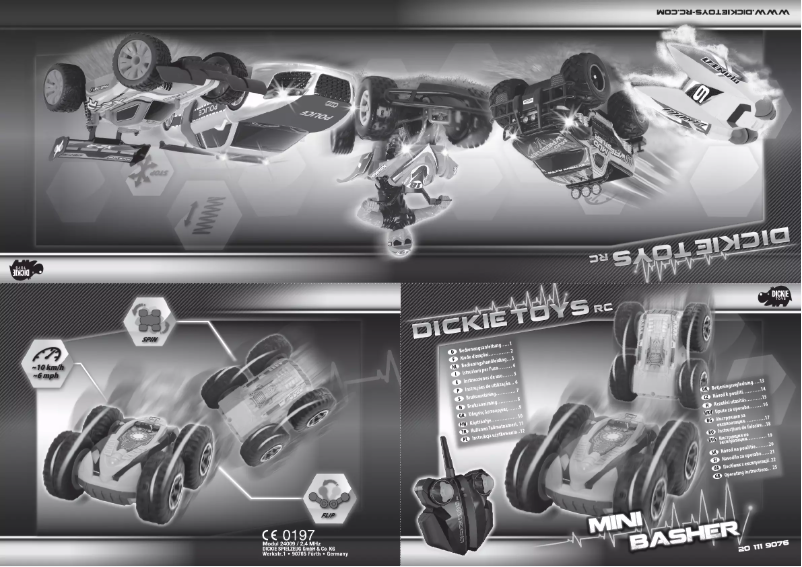 Image de la première page du manuel de l'appareil Mini Basher