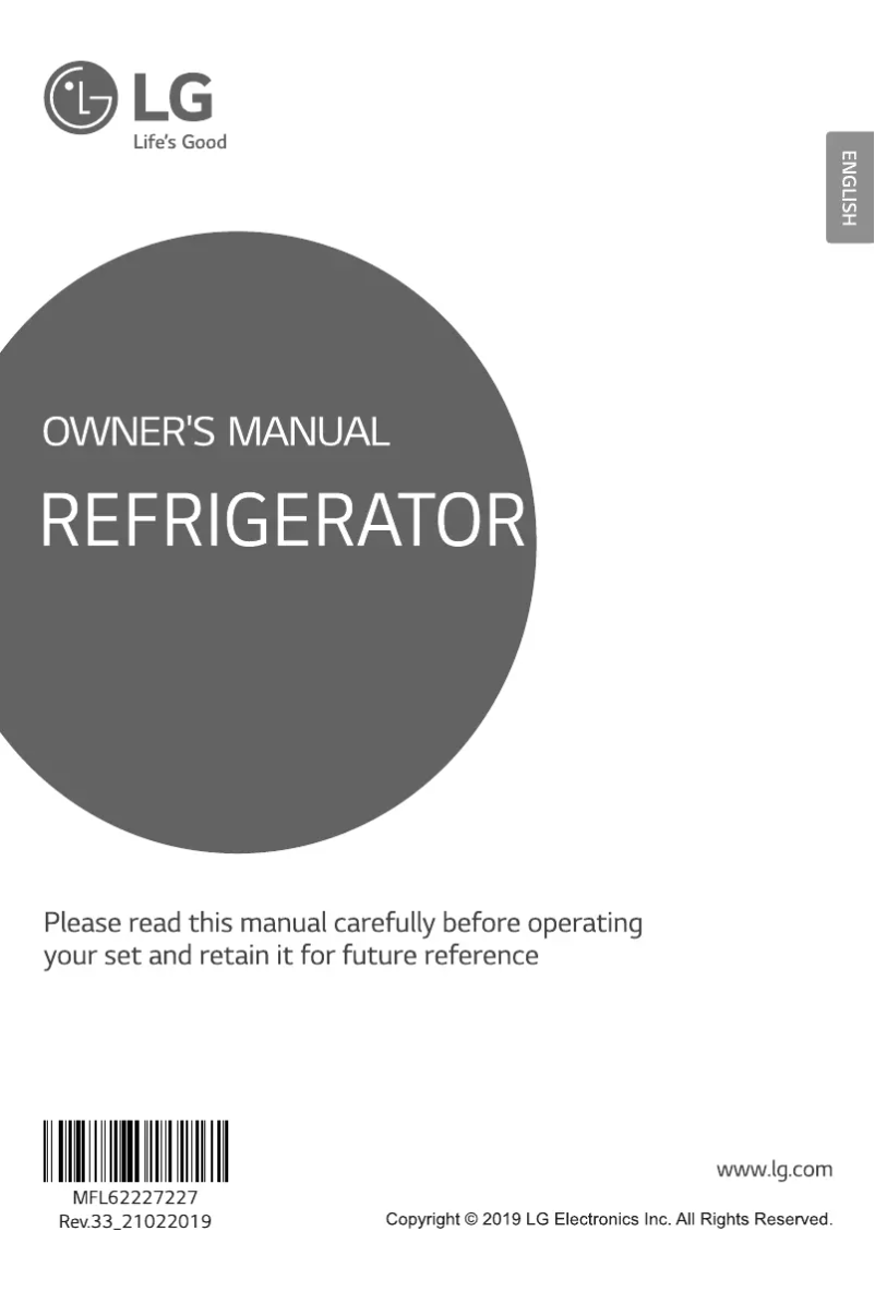 Página 1 del manual Manual de usuario LG GL-B252VPZY