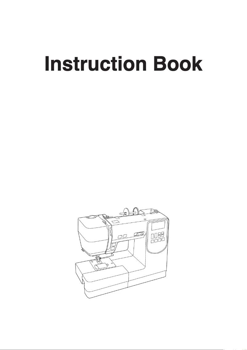 Page n°1 - Manuel utilisateur Janome 6100