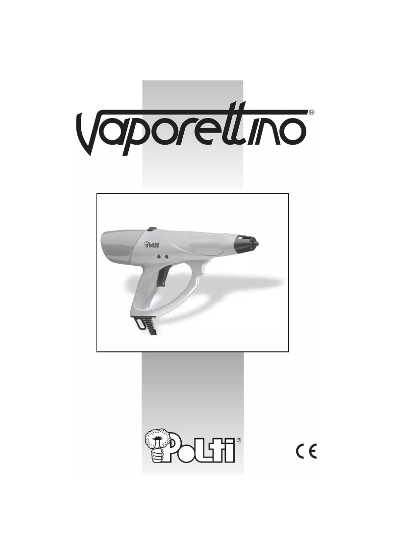 Página 1 del manual Manual de usuario Polti Vaporettino