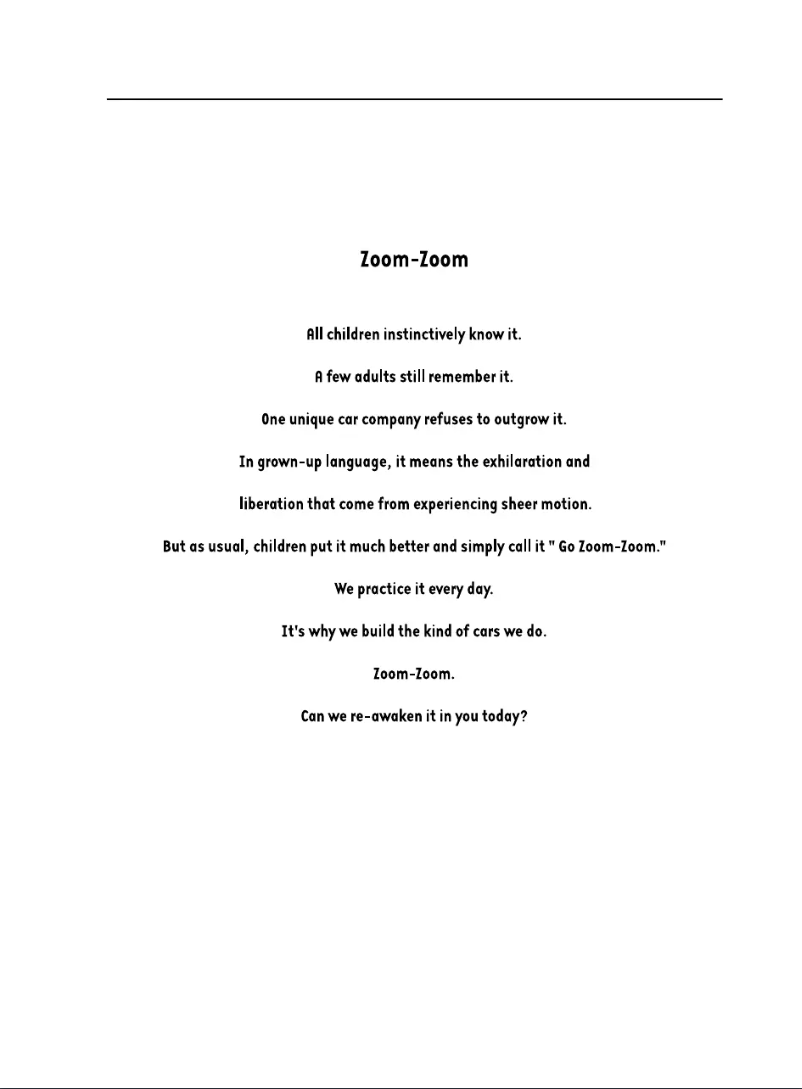 Image de la première page du manuel de l'appareil MX-5 RF (2018)