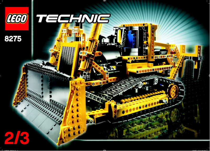 Page 1 de la notice Manuel utilisateur Lego Technic 8275