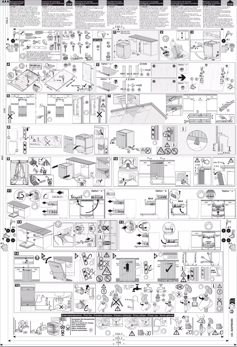 Imagen de la primera página del manual del dispositivo EEG68600W