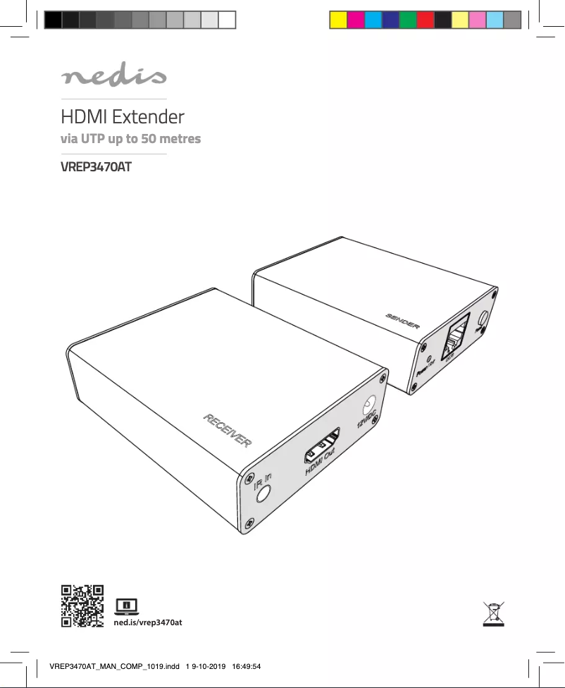 Image de la première page du manuel de l'appareil VREP3470AT