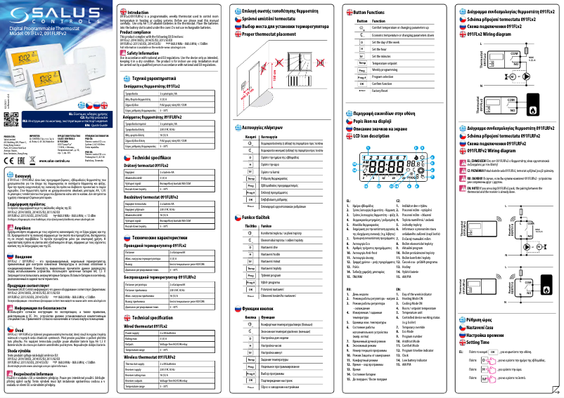 Image de la première page du manuel de l'appareil 091FLRFV2