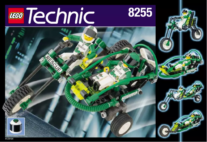 Page n°1 - Manuel utilisateur Lego Technic 8255