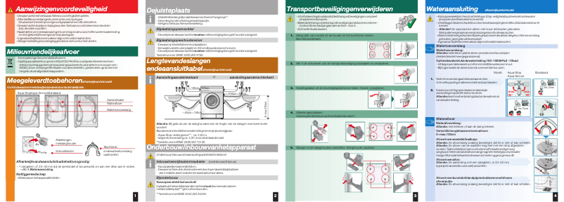 Página 1 del manual Manual de usuario Bosch WAS28741