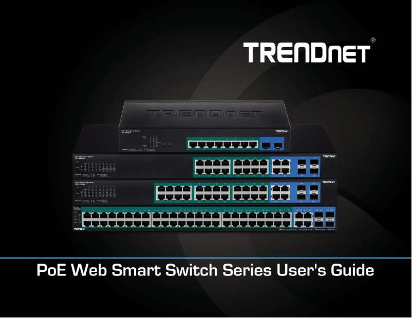 Page n°1 - Manuel utilisateur TRENDnet Web Smart Switch TEG-082WS